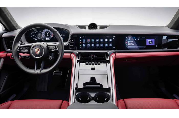 Next-gen Porsche Panamera interior